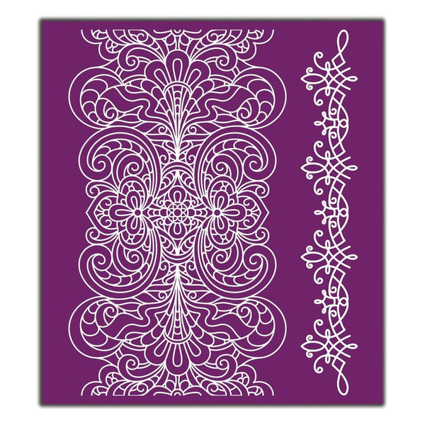Delicate Lace - Silkscreen Stencil