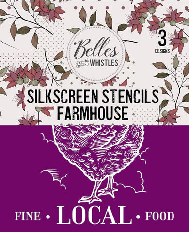 Farmhouse - Silkscreen Stencil