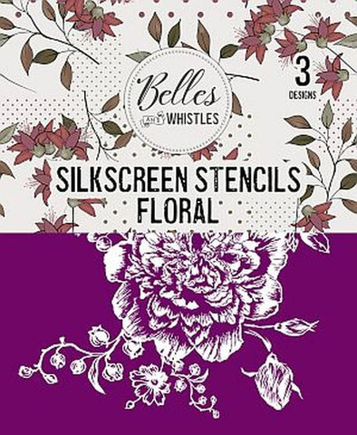 Floral - Silkscreen Stencil