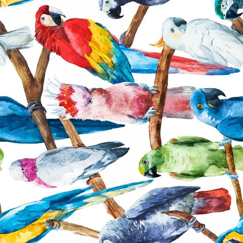 Birds Rice Decoupage papers