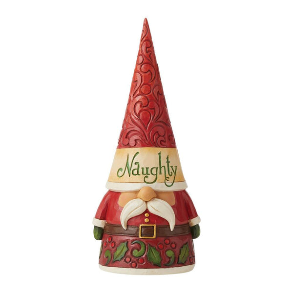 Naughty/Nice Two-Sided Gnome Jim Shore Heartwood Creek