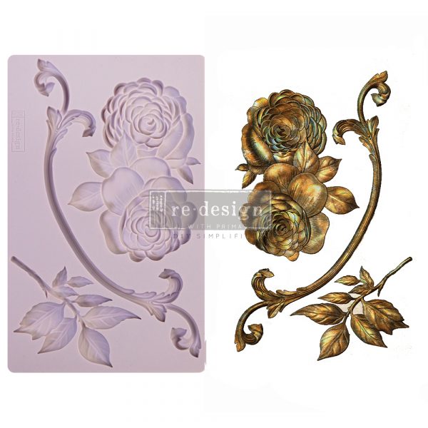 VICTORIAN ROSE – 8″X5″, 8MM THICKNESS